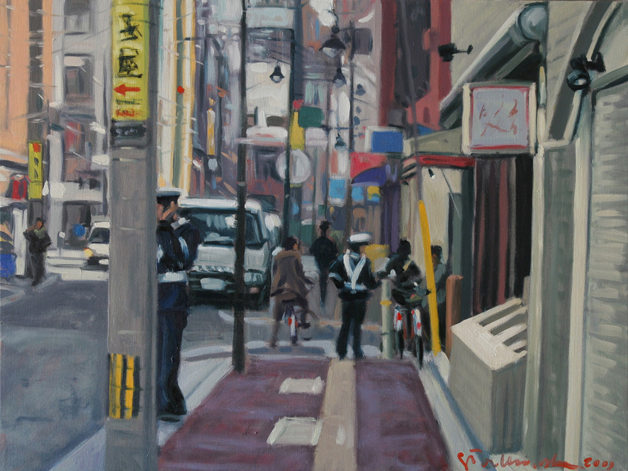 Cho - obraz olejny na płótnie 73 x 54 cm   /PRIVATE COLLECTION/