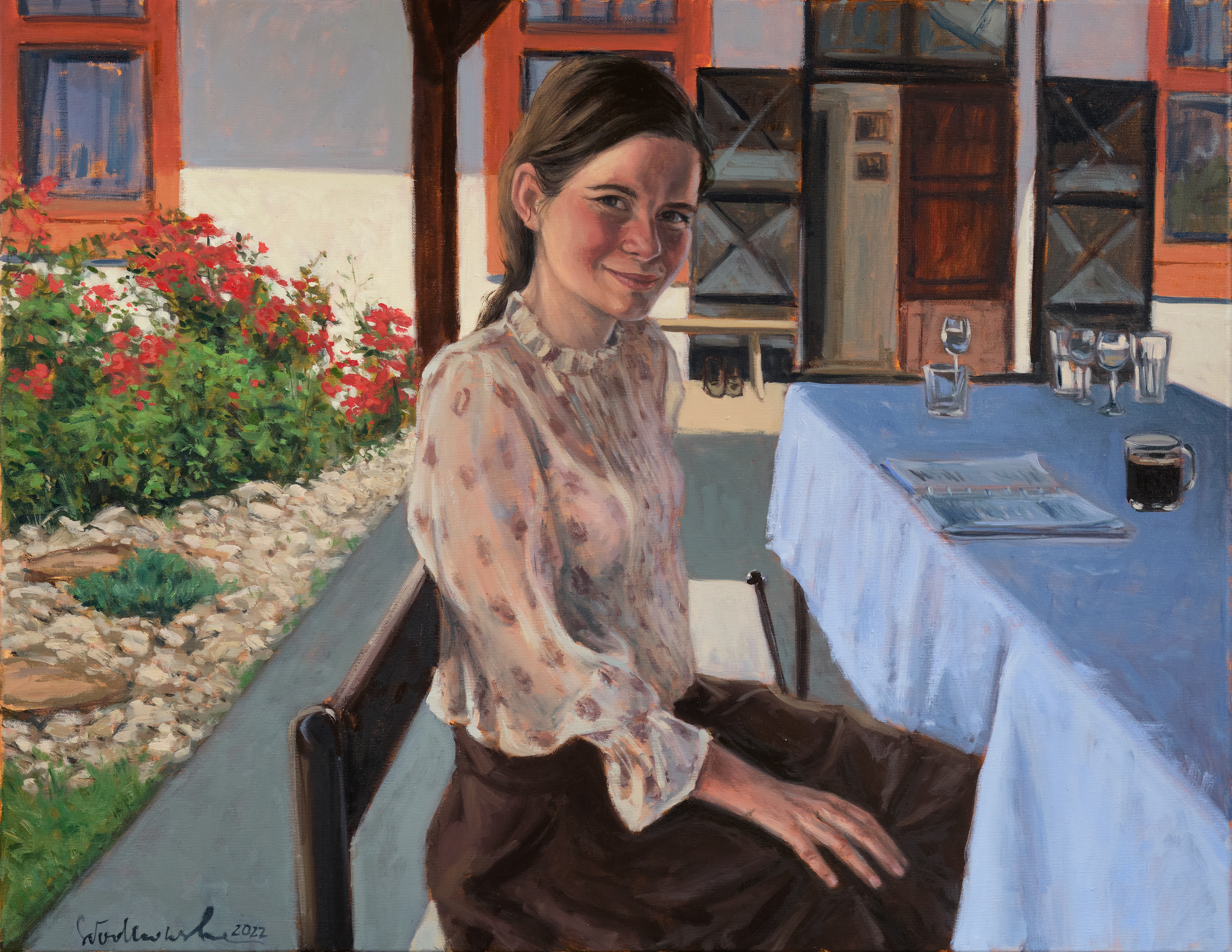 Czerwcowe popołudnie – obraz olejny na płótnie 90 x 70 cm