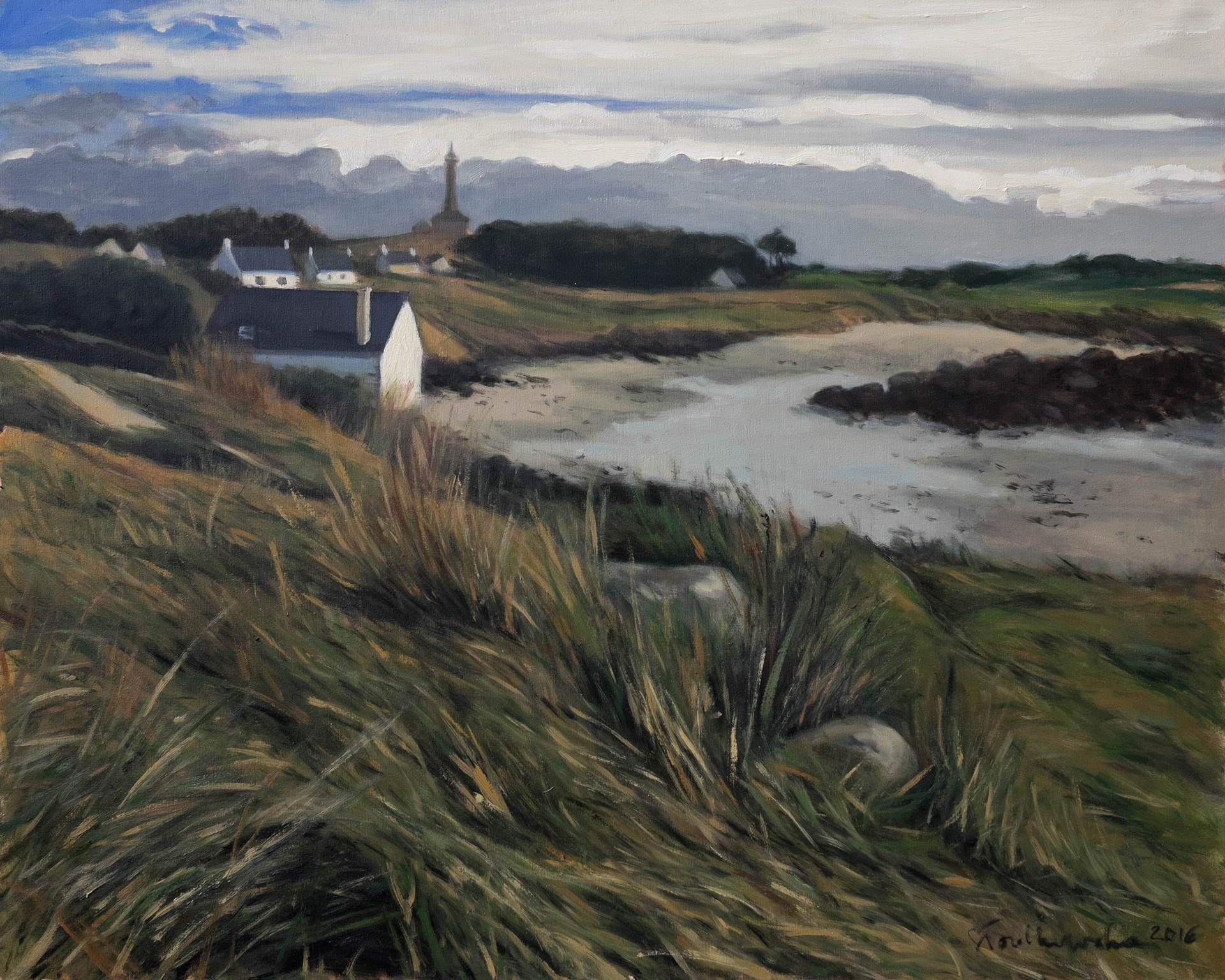 Ile de Batz 10 – obraz olejny na płótnie 81 x 65 cm  /PRIVATE COLLECTION/