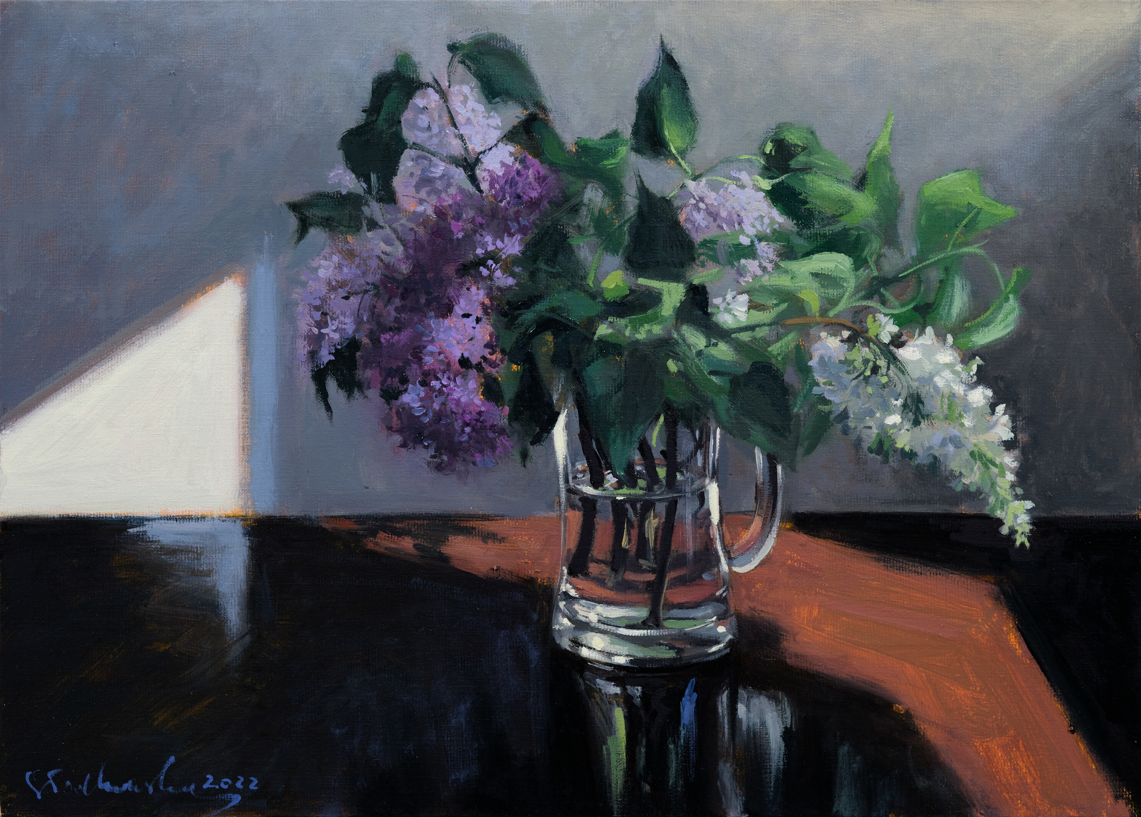 Bez 2 – obraz olejny na płótnie 46 x 33 cm