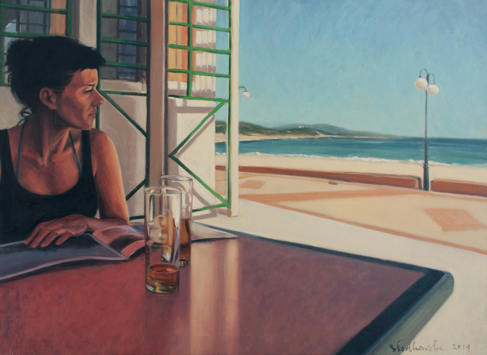 Lazy day - obraz olejny na płótnie 100 x 73 cm   /PRIVATE COLLECTION/