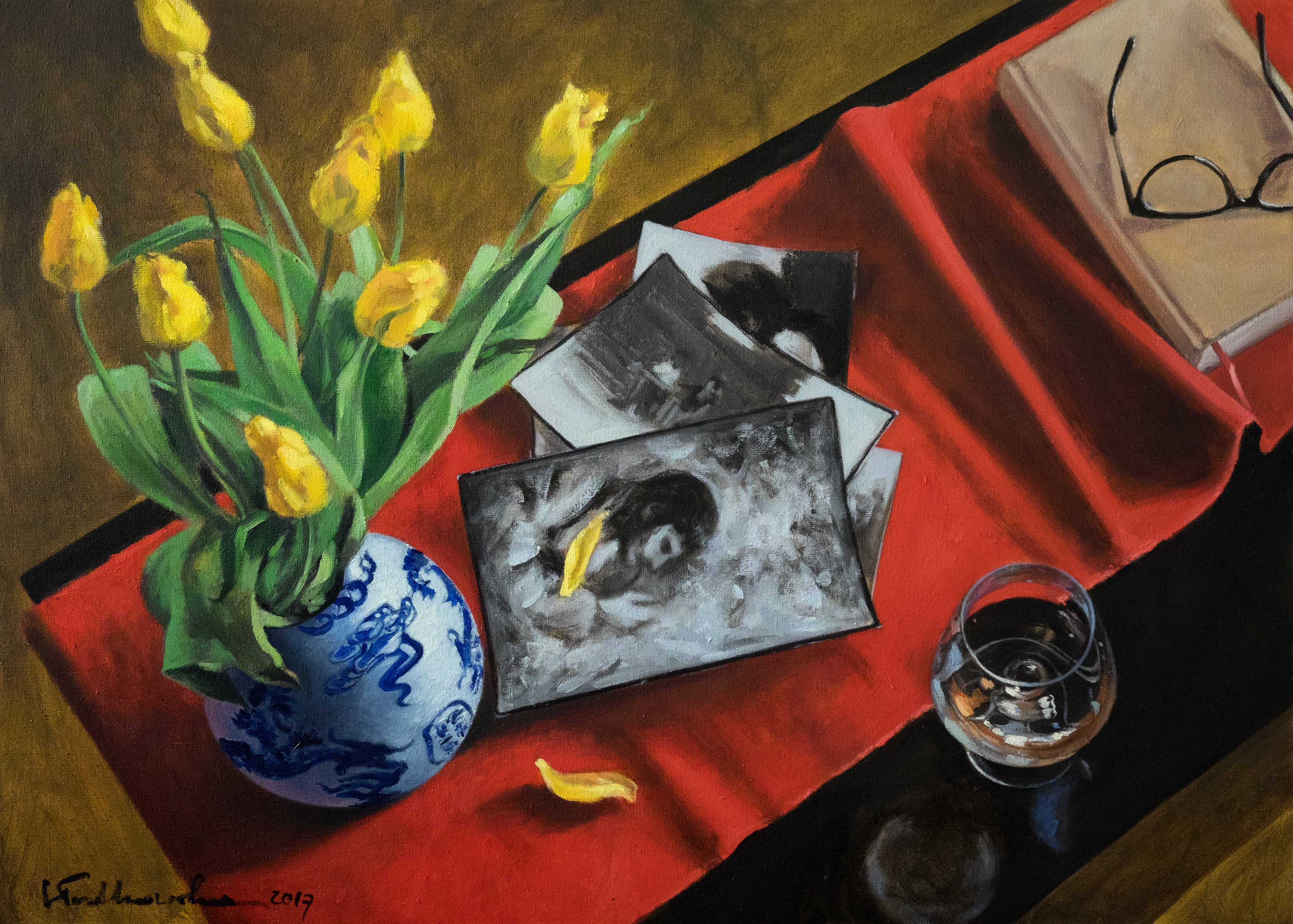 Wspomnienie - obraz olejny na płótnie 70 x 50 cm   /PRIVATE COLLECTION/