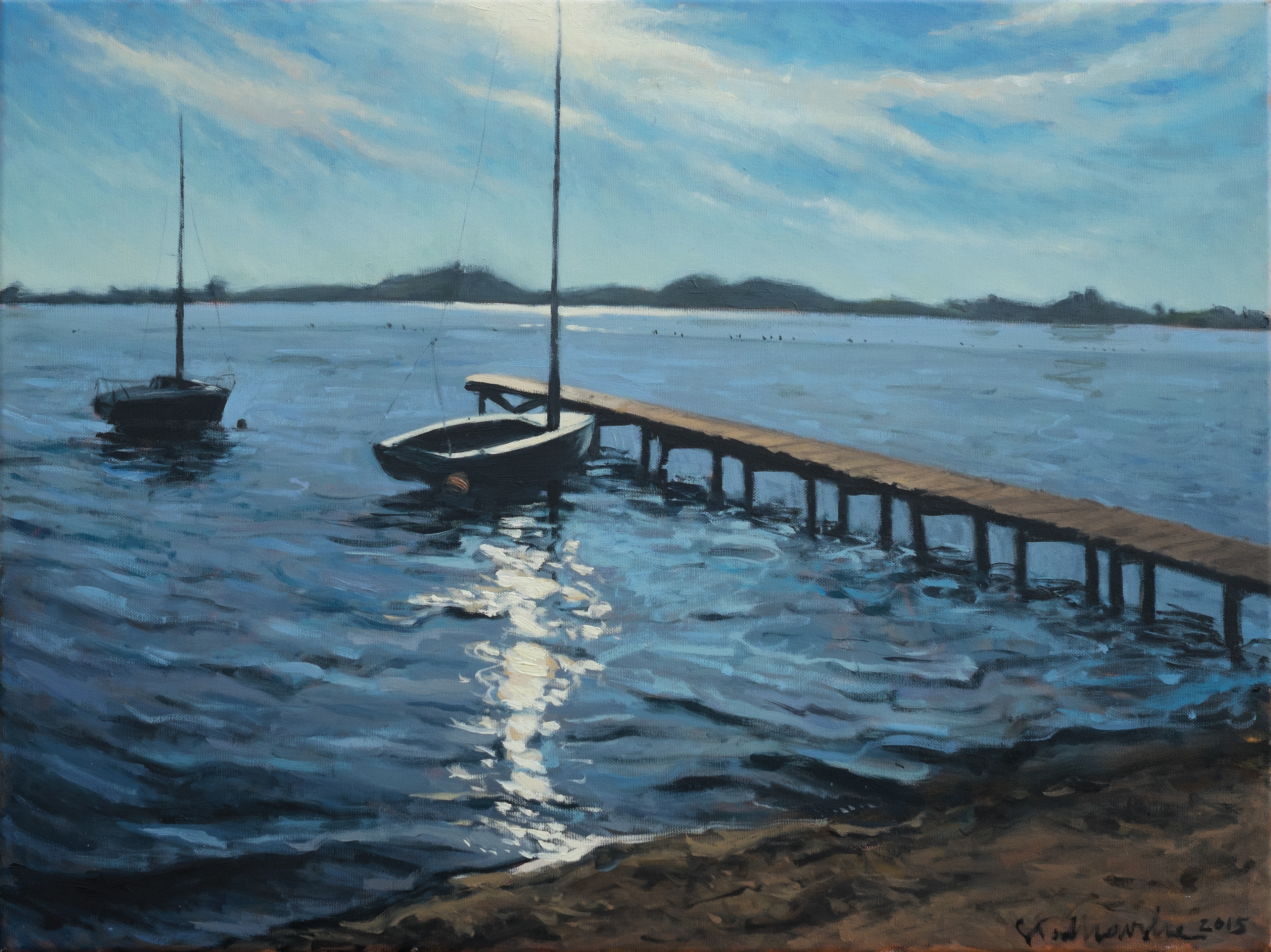 Nielisz 1 - obraz olejny na płótnie 81 x 65 cm   /PRIVATE COLLECTION/