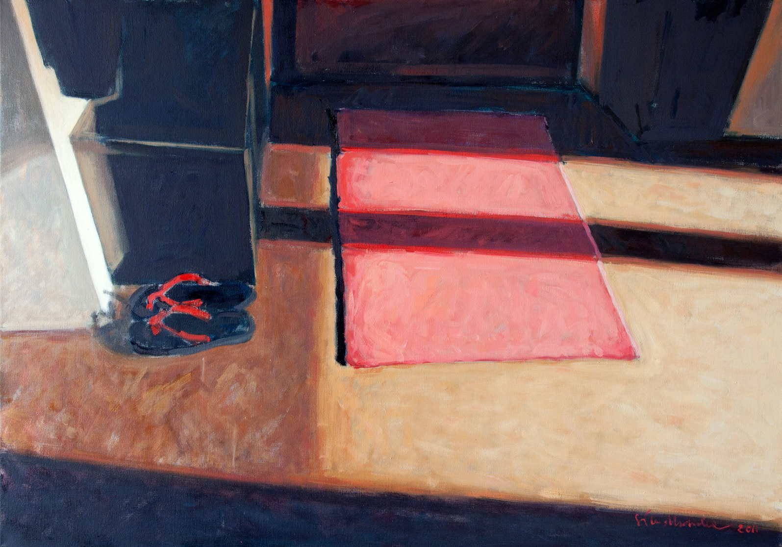 Found things 2 - obraz olejny na płótnie 100 x 73 cm   /PRIVATE COLLECTION/