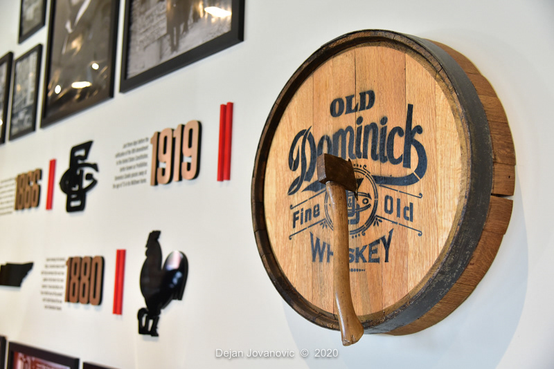 Private party at Old Dominick's Distillery rooftop 