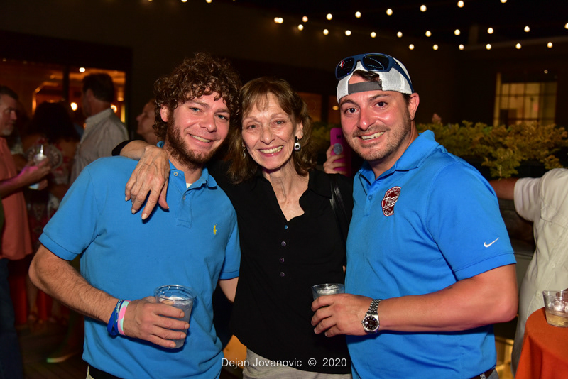 Private party at Old Dominick's Distillery rooftop 