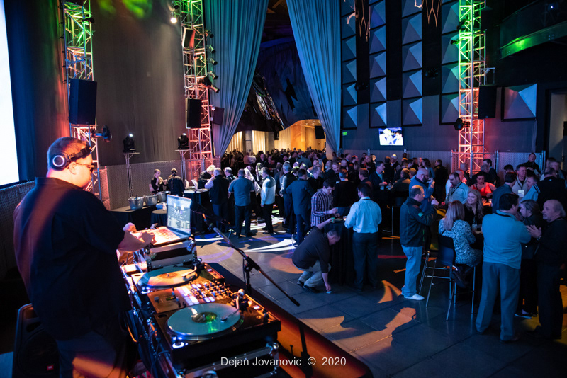 Private party at MoPop Museum Seattle WA