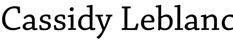 Cassidy Leblanc