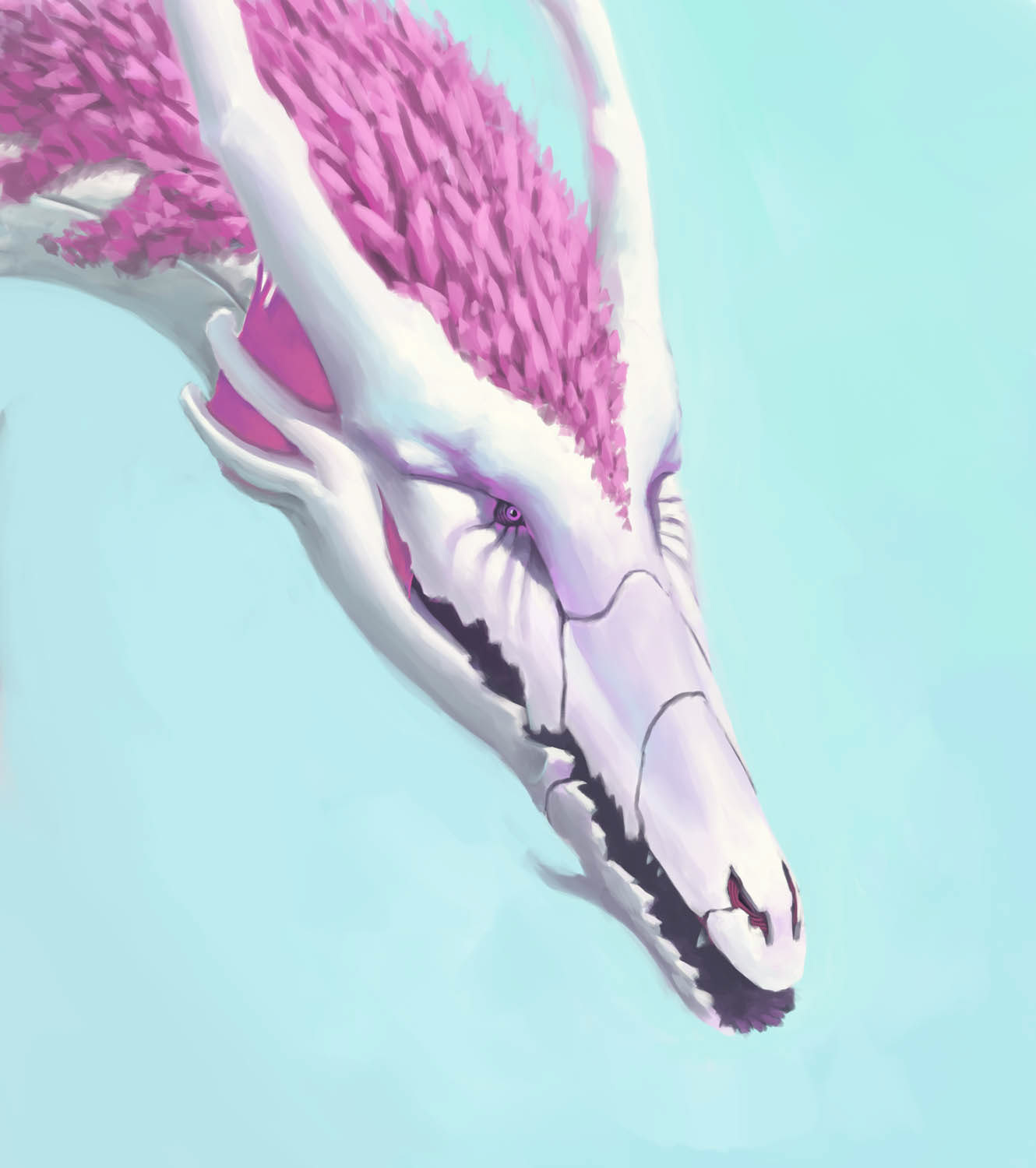 Kristalldrache Illustration