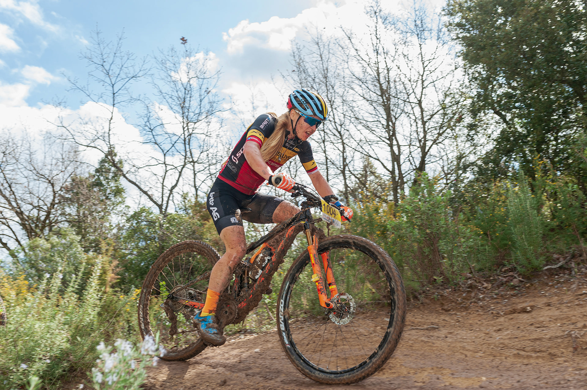 Ghita Michels en tête lors du dernier tour