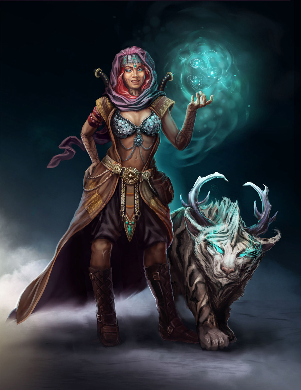 Persian Mage - Character Design - Independent Project