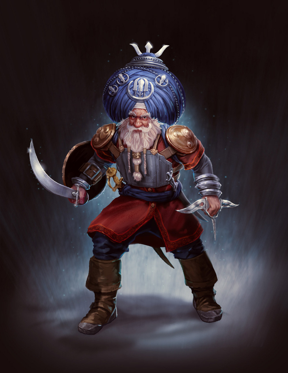 Nihang Sikh Warriors - Character Design - Independent Project