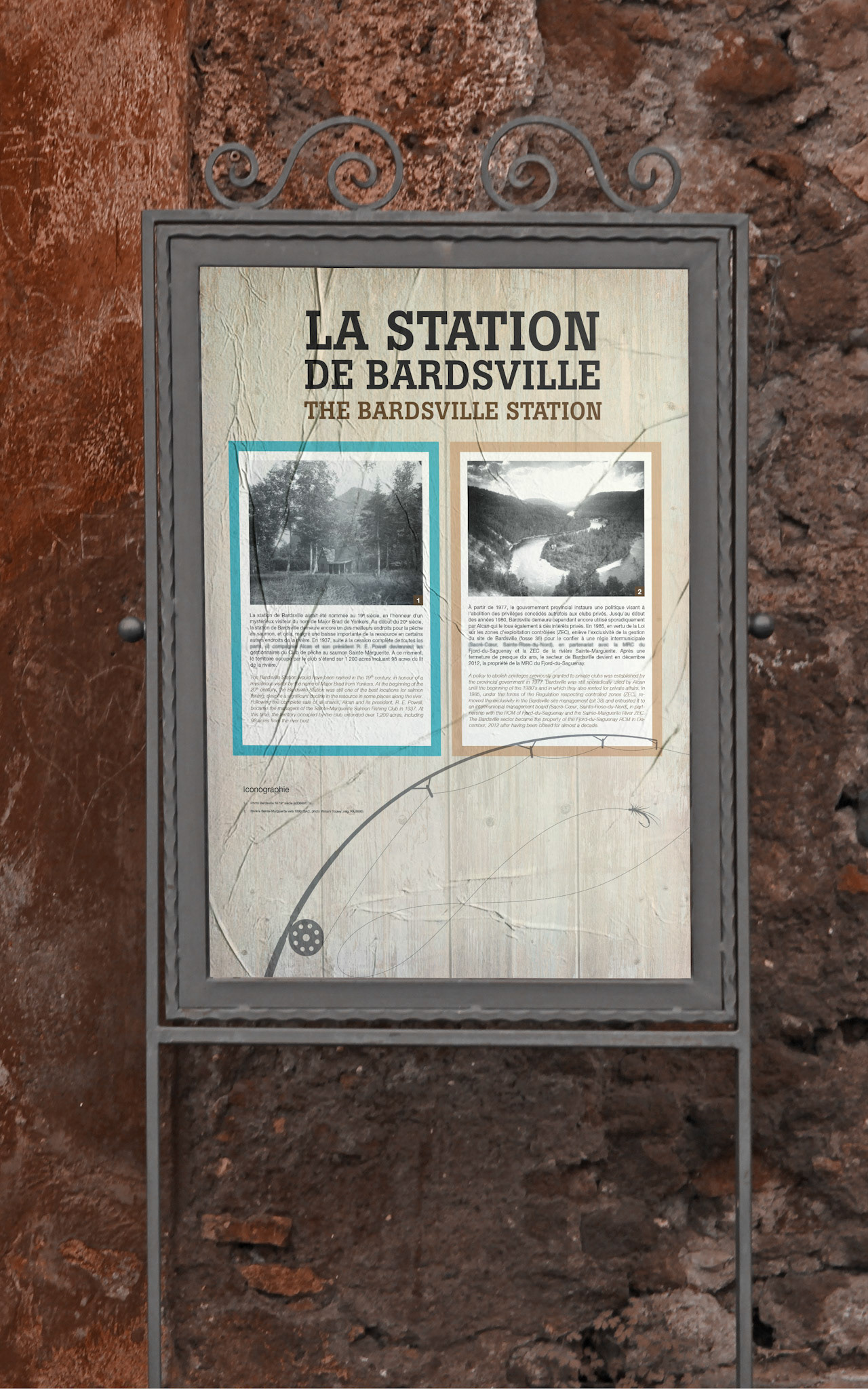 Panneau d'interprétation