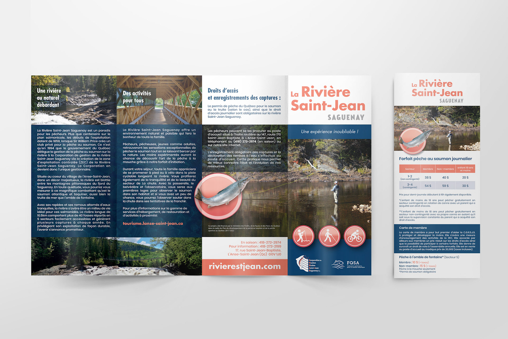 Conception graphique - brochures-encarts