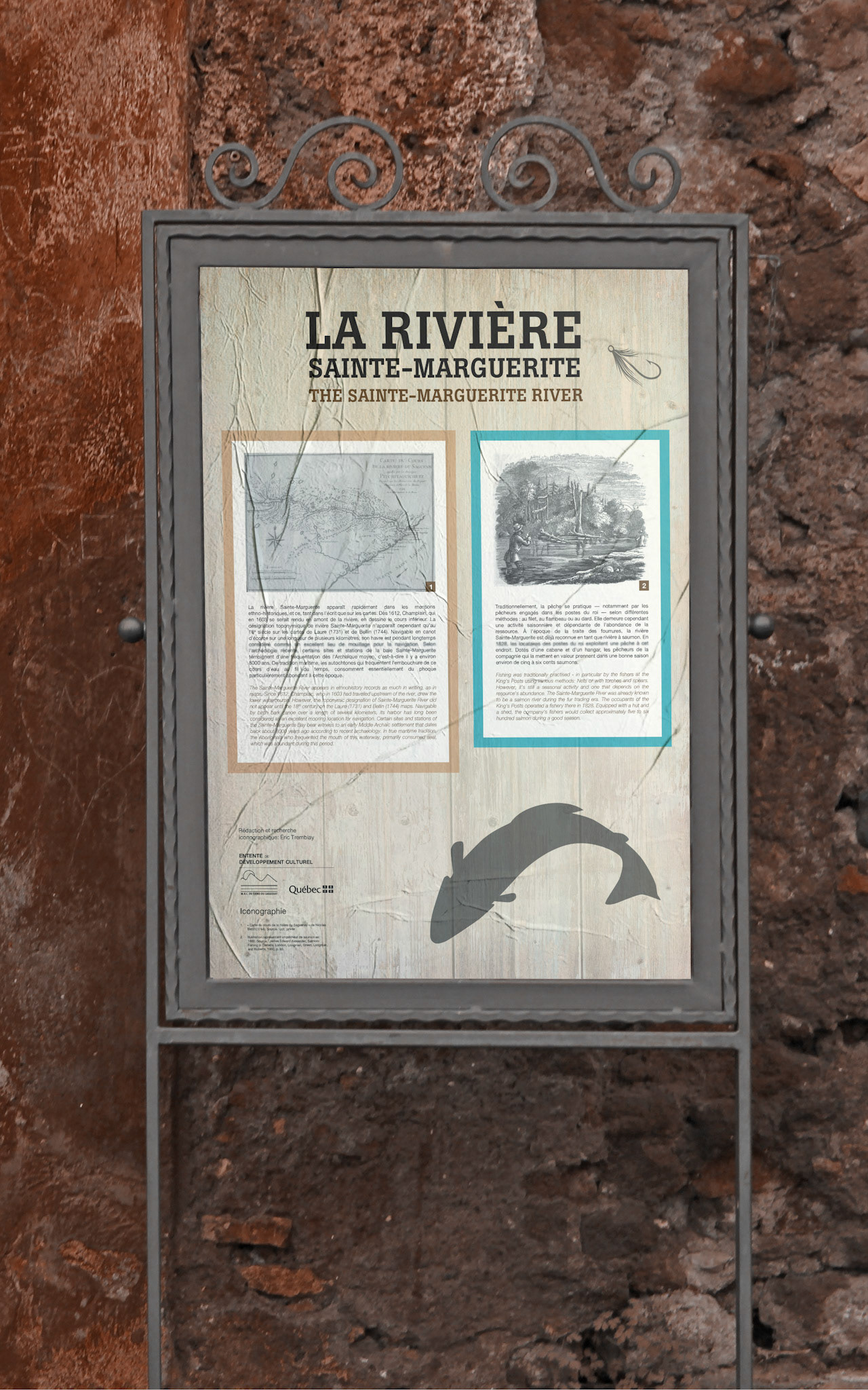 Panneau d'interprétation