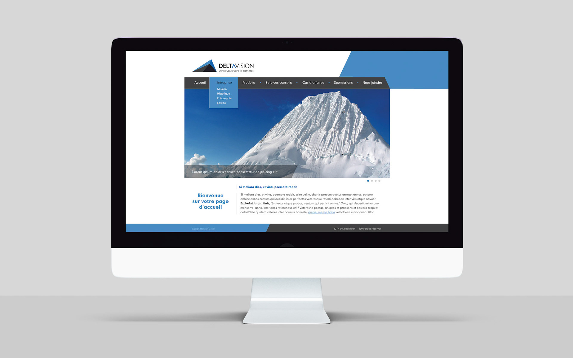 Image de marque - site web