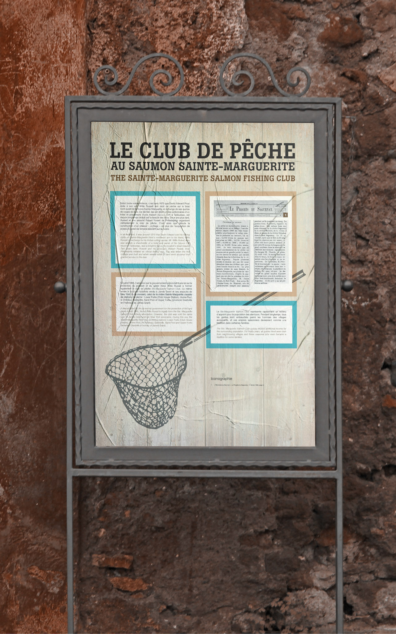 Panneau d'interprétation