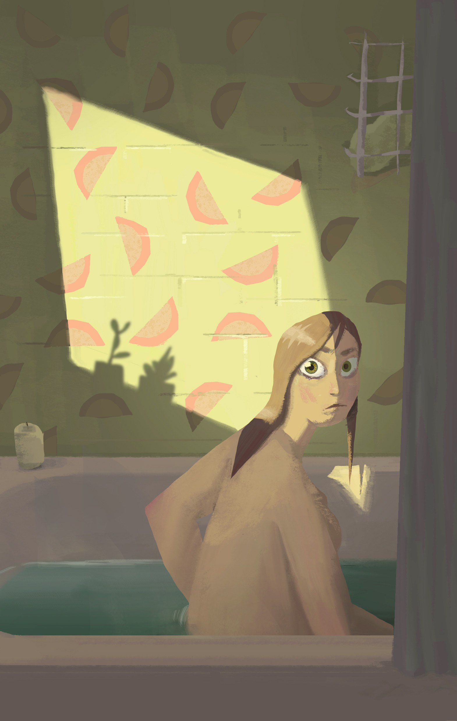 Illustration for unannounced zine 2020