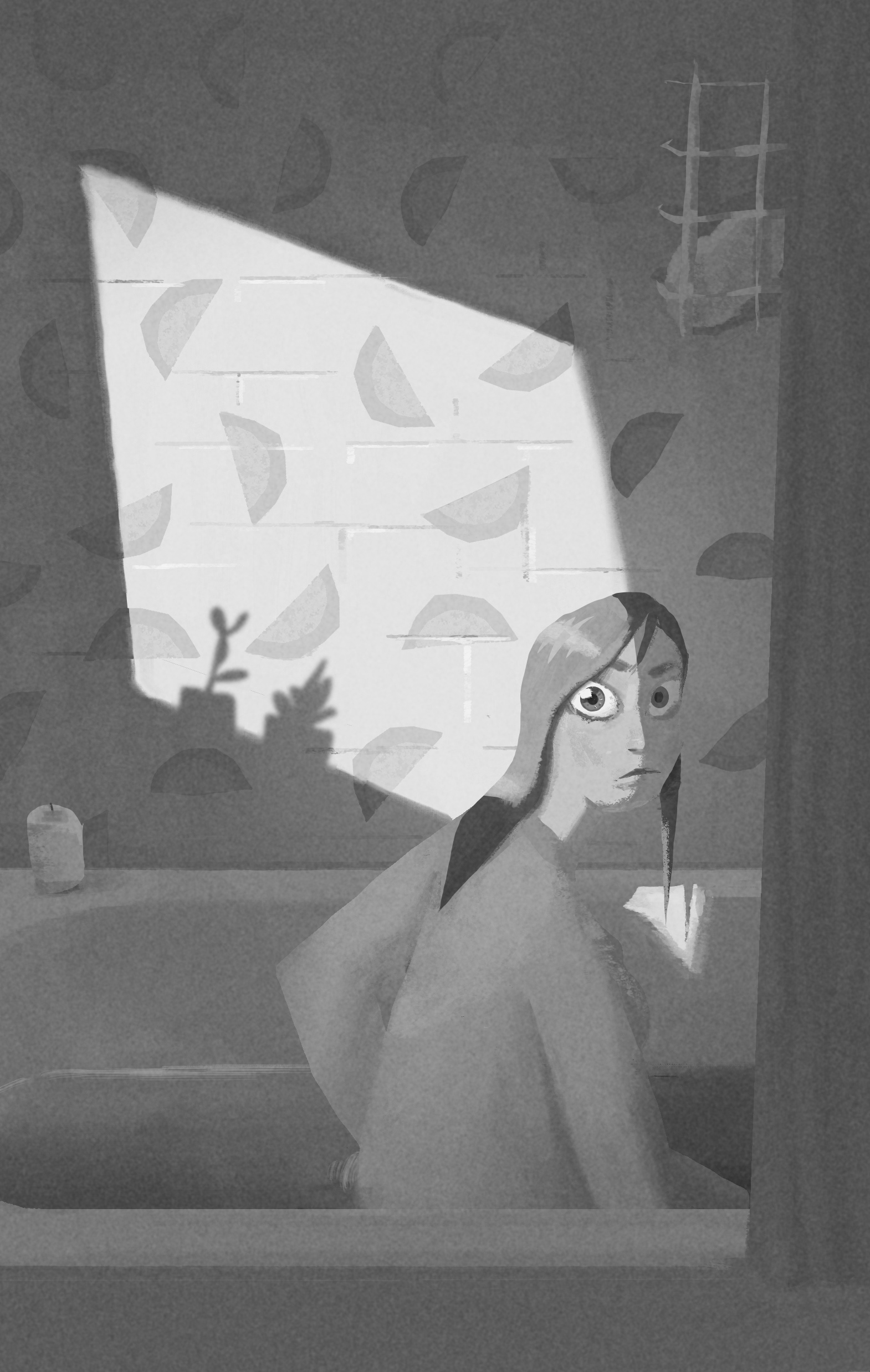 Illustration for unannounced zine 2020