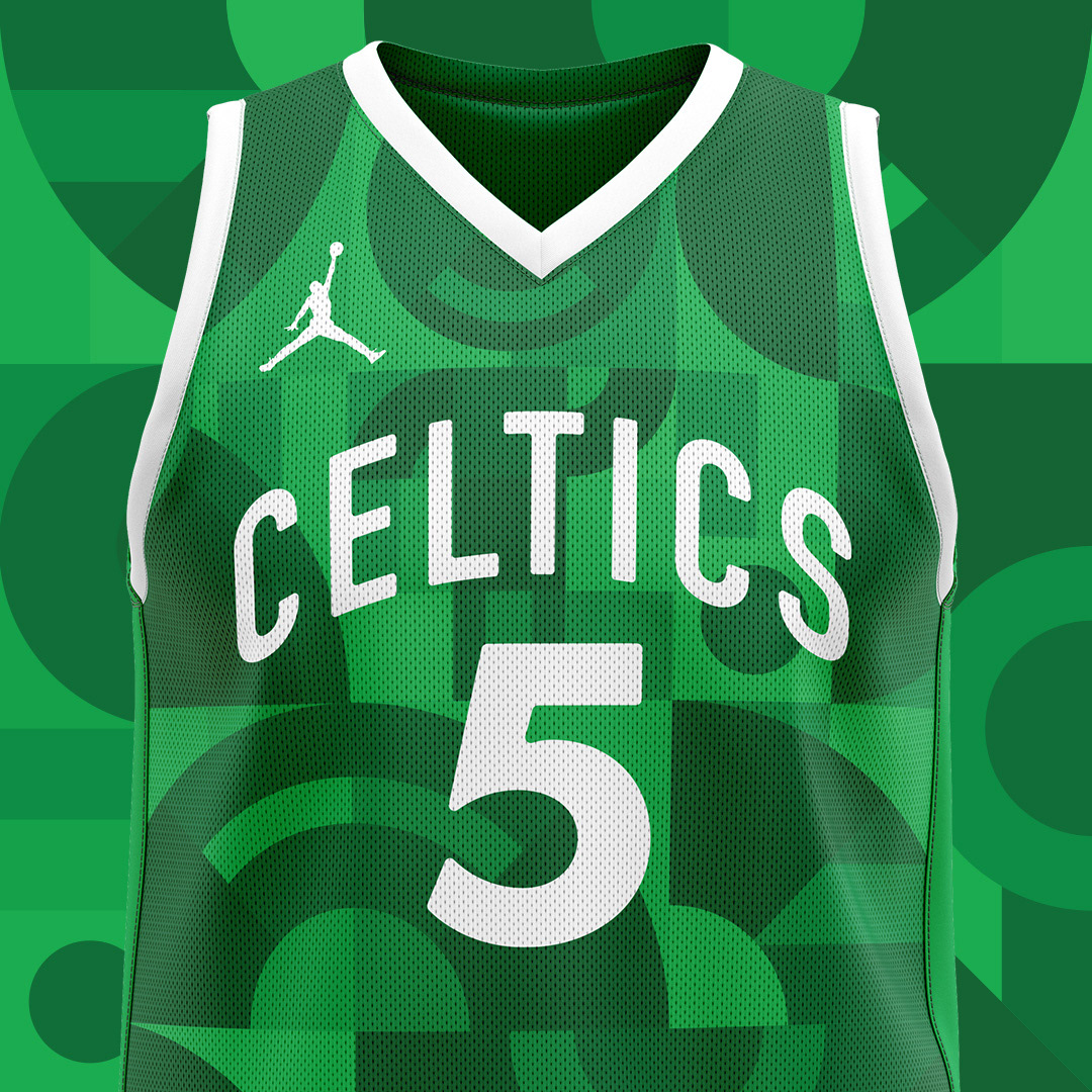 boston celtics jersey concept