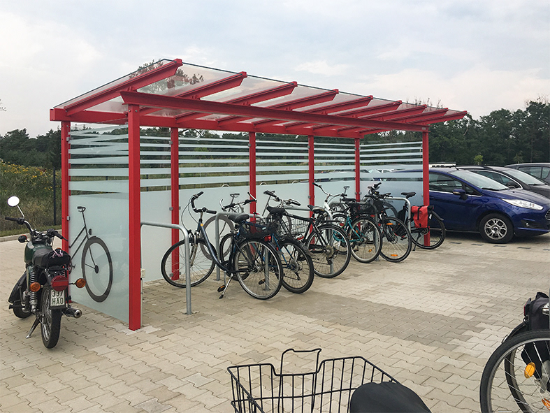 Fahrradhäuschen