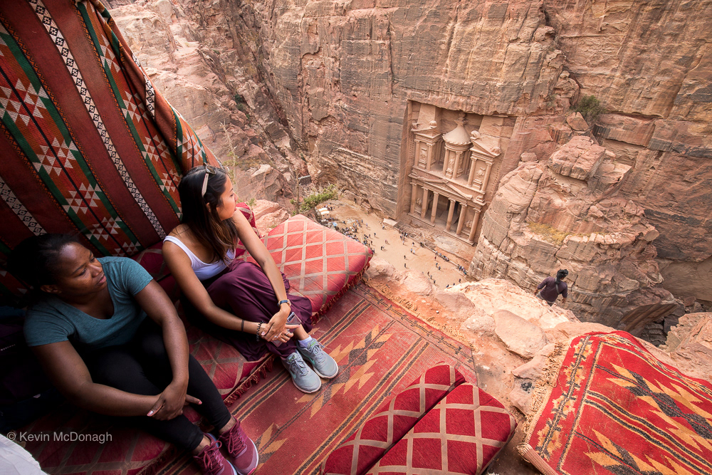 Tearoom over The Treasury, Petra