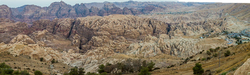 Early morning overlooking Petra