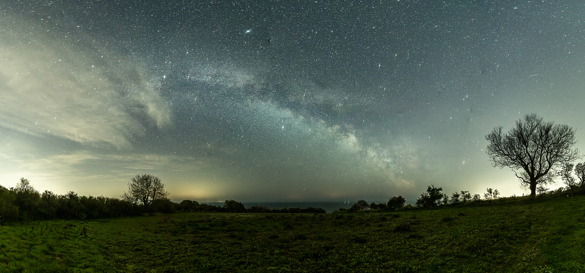 22 April 26 The Milky Way at Labrador Bay, Devon.