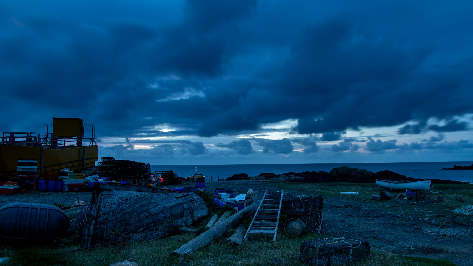 12th Oct at 07.04: The Blue Hour