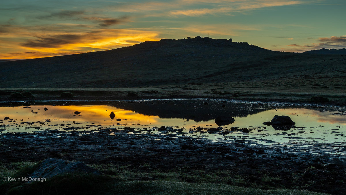 4th June 21: Roos Tor Dartmoor - 5 minutes before sunrise.