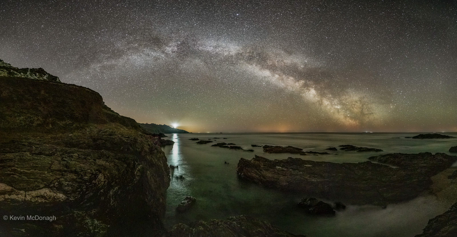 7 May 21: Milky Way over Start Point Lighthouse, South Devon