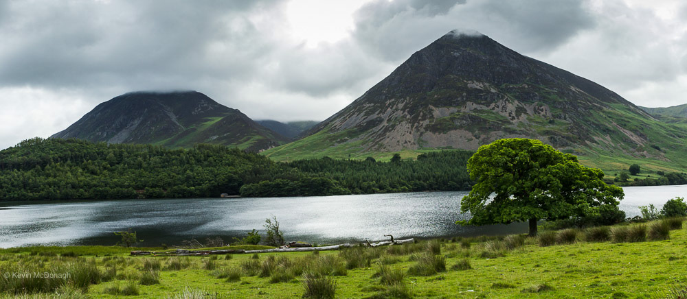 July 2016: Blea Crag and Scale Knott over Crummock Water