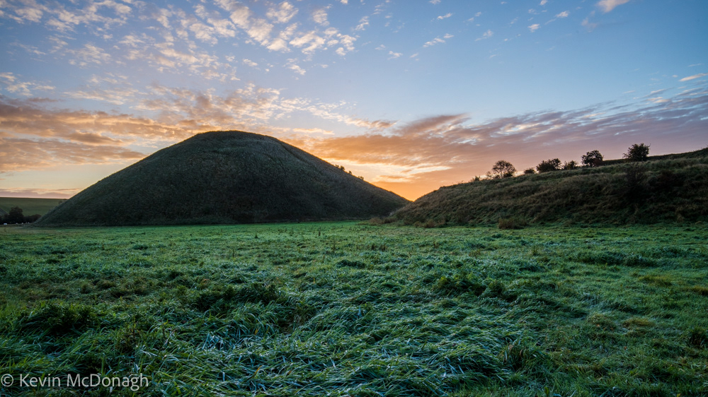 Silbury Hill at Sunrise - Oct 2020