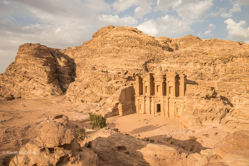 The Monastery at sunset, Petra 