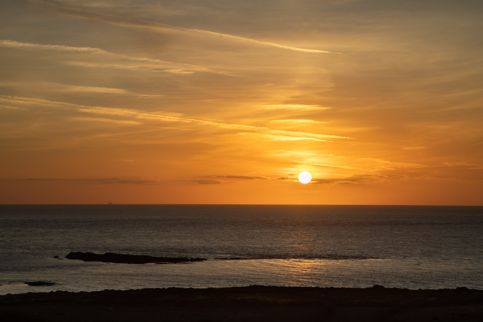 10th Oct: Sunset on night two