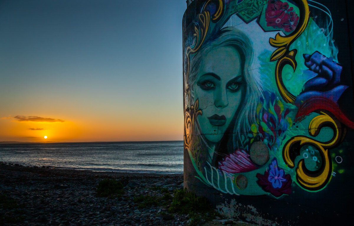 18 May 22: Sunrise over the Harbour, Newcastle, Co Down