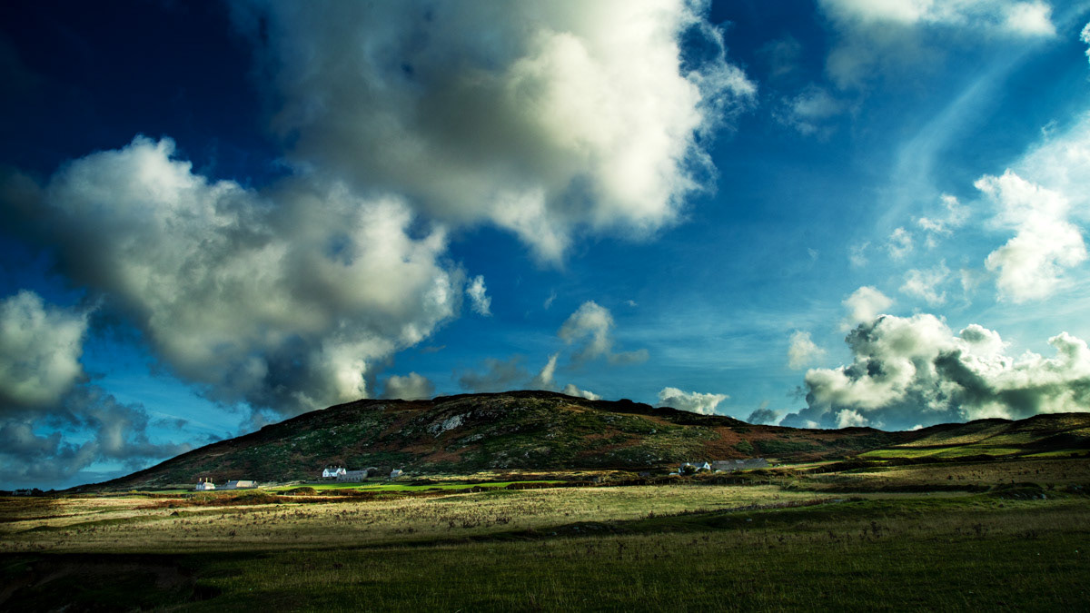 16th Clouds over Mynnedd Enlli