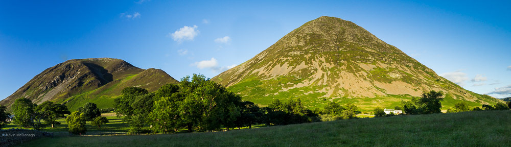 July 2016: Grisedale Pike and Grassmoor over Crummock Water