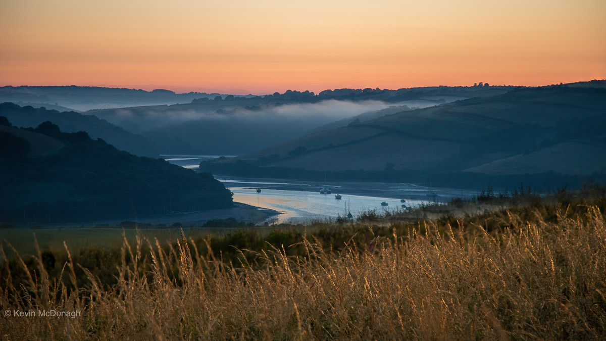 18 July 21: Mist on the Avon Estuary, South Devon