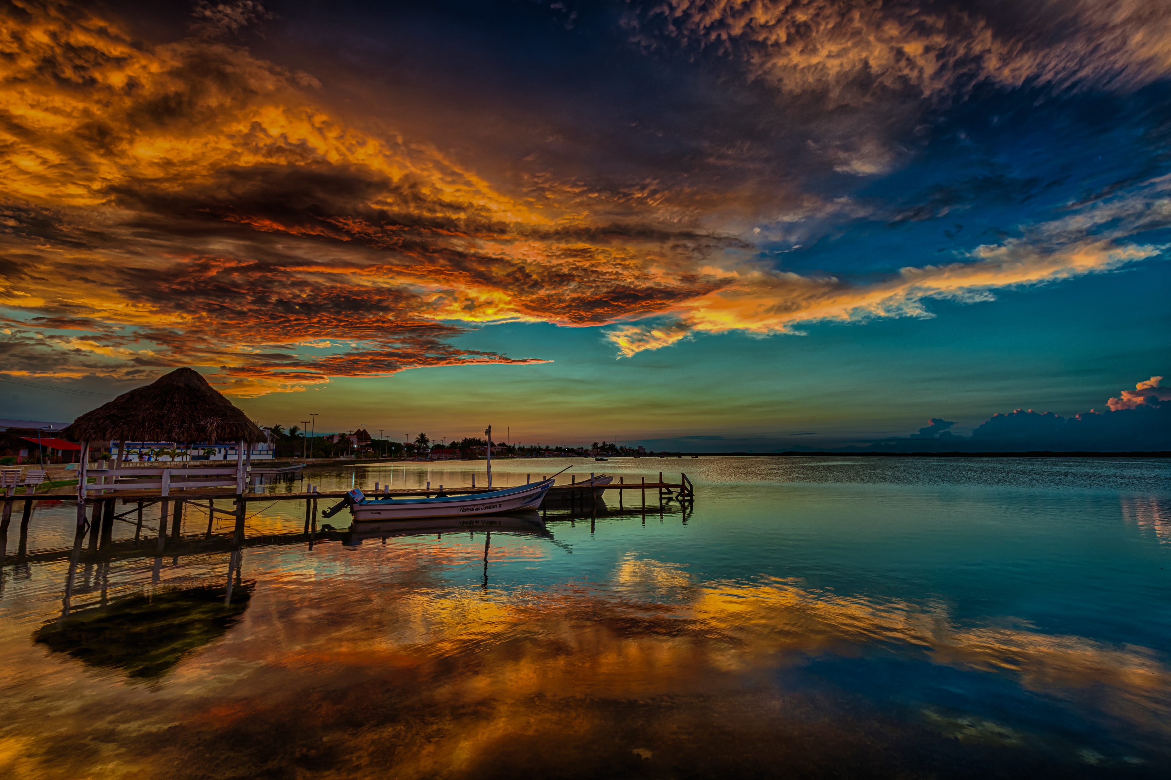 Reflejo de fuego