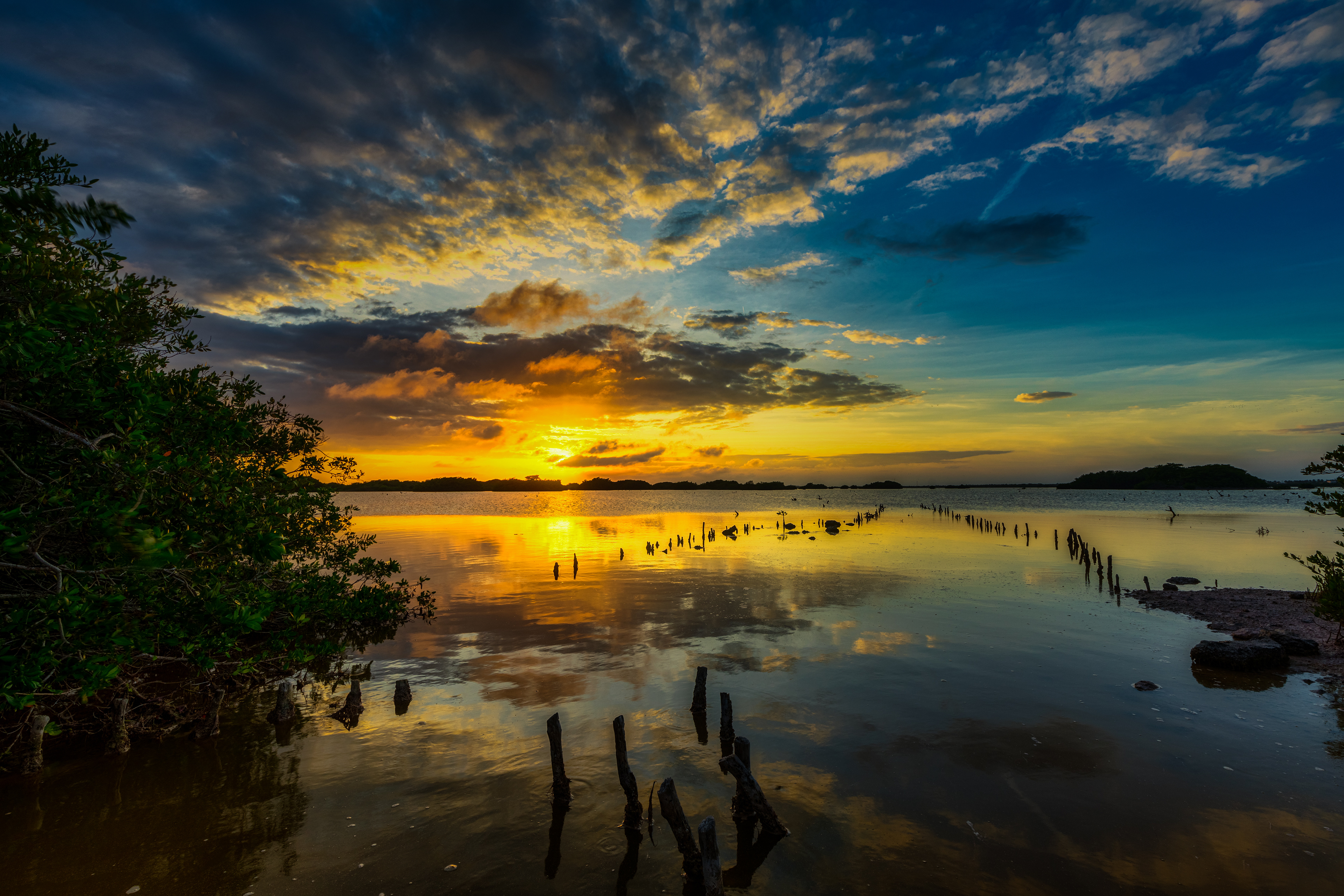 El primer atardecer del año 3