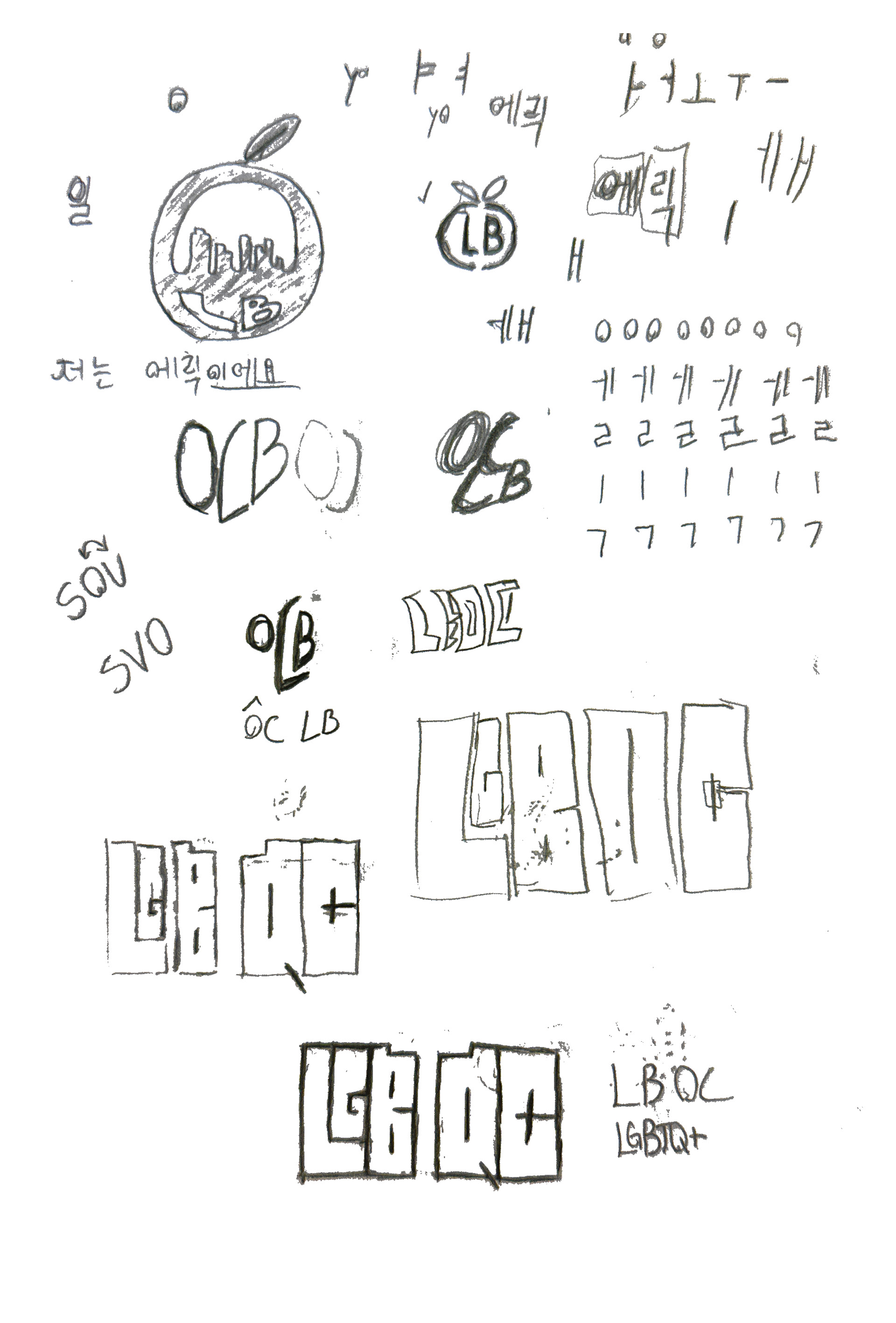 LBOC Logo Sketches Page 6