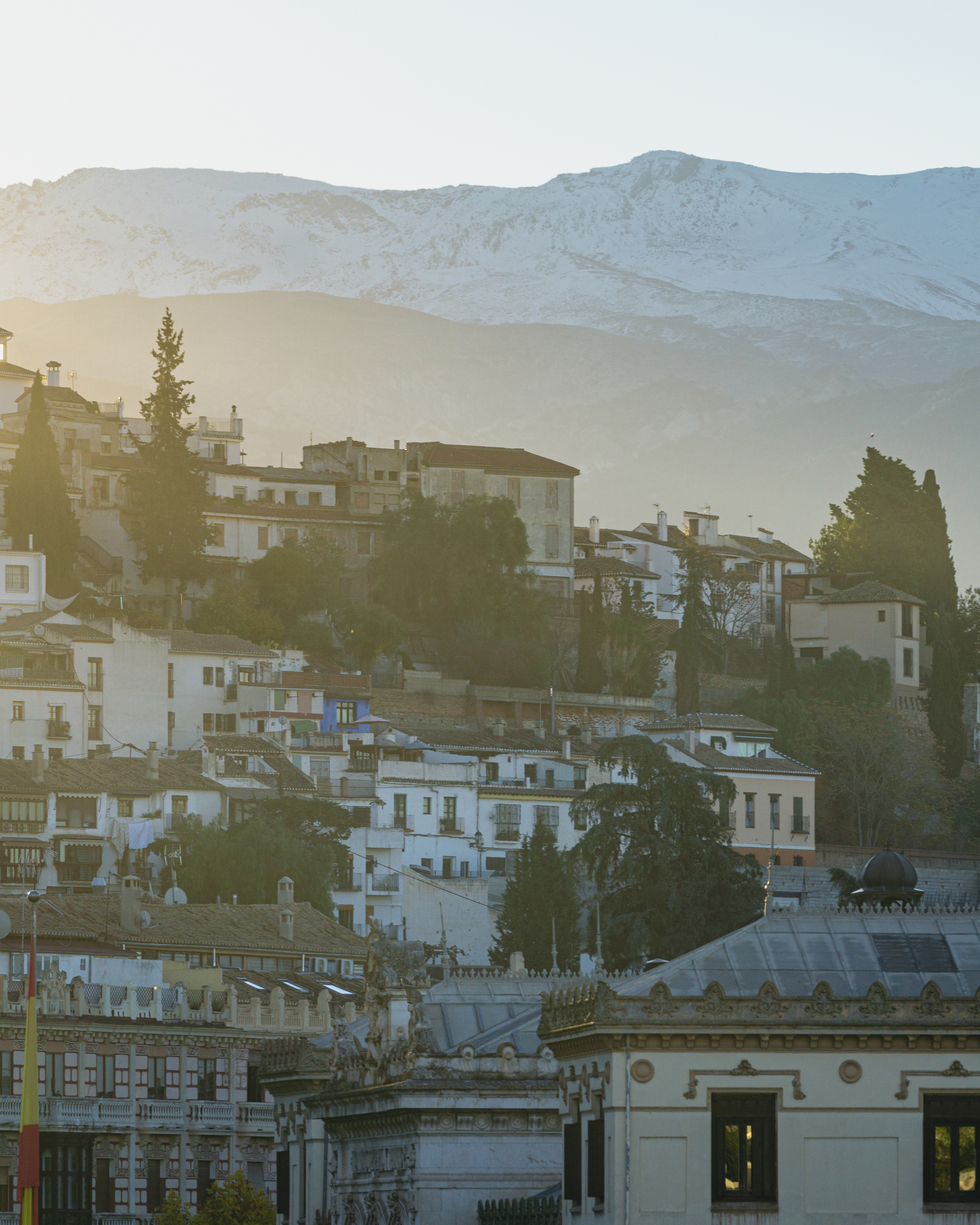 Morning shot from my airbnb in Granada, Spain. Fantastic food, amazing people, lots of steep hills, and lots of wine with my wife, Lisa.