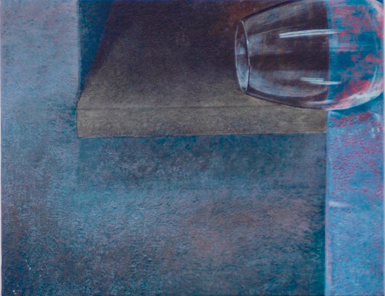 Il bordo 2005 Acrylic color on cardboard