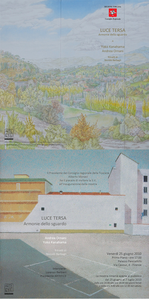 2010 LUCE TERSA, curated by Artefice, Palazzo Panciatichi, Florence