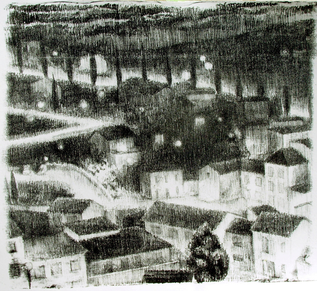 Notturno 2009, Lithography