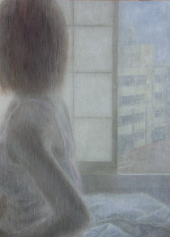 la stanza 2007, Tempera on panel canvas