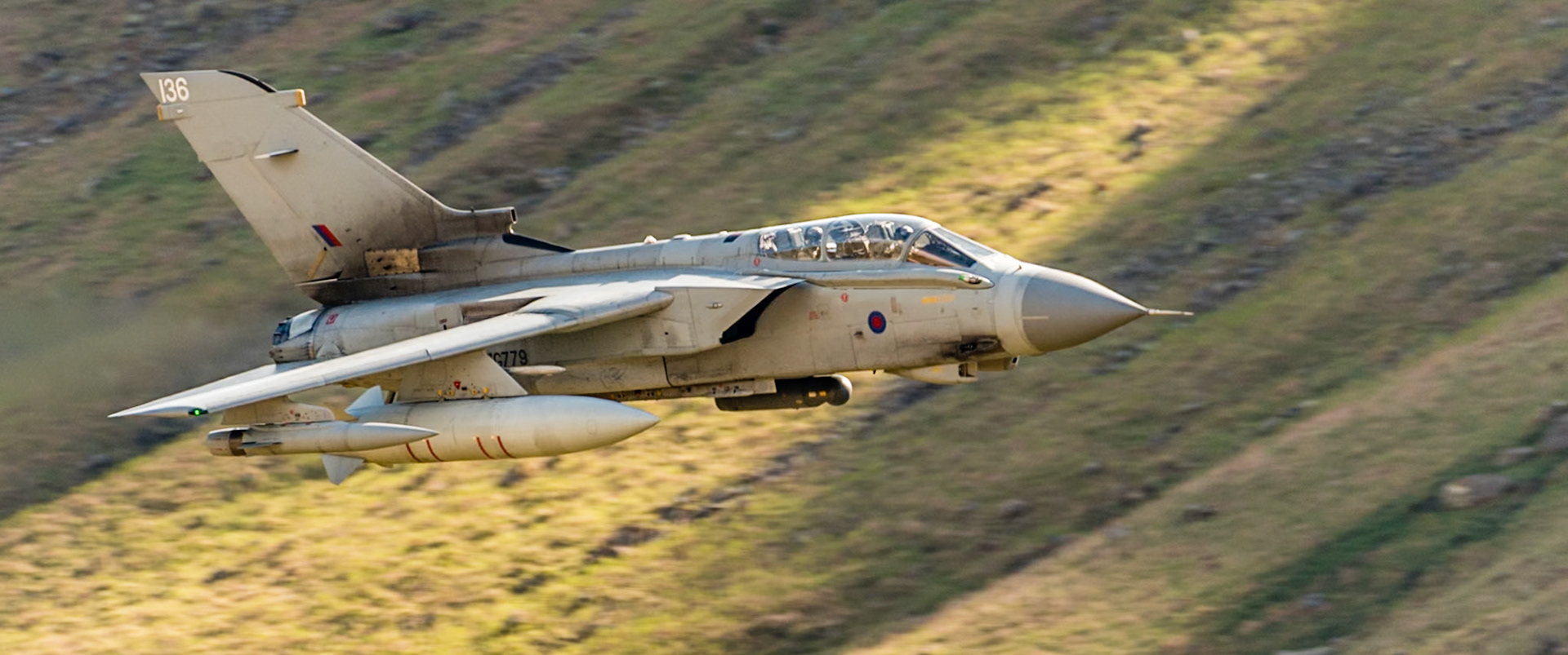 RAF Tornado low Level LFA17