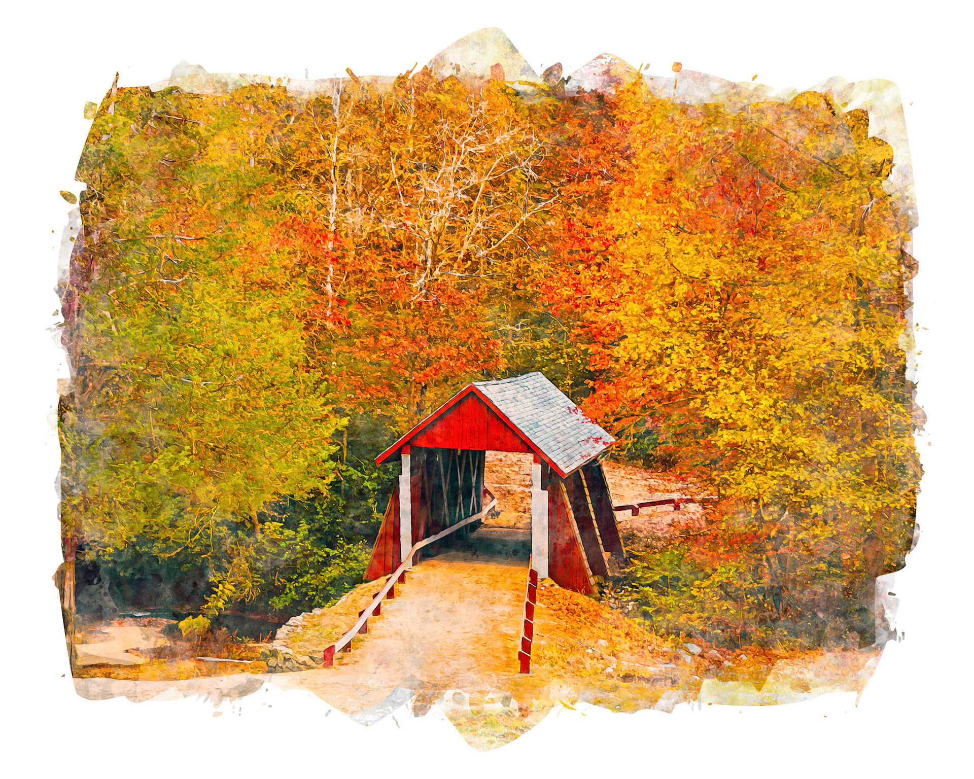 Cambell's Covered Bridge 2, SC