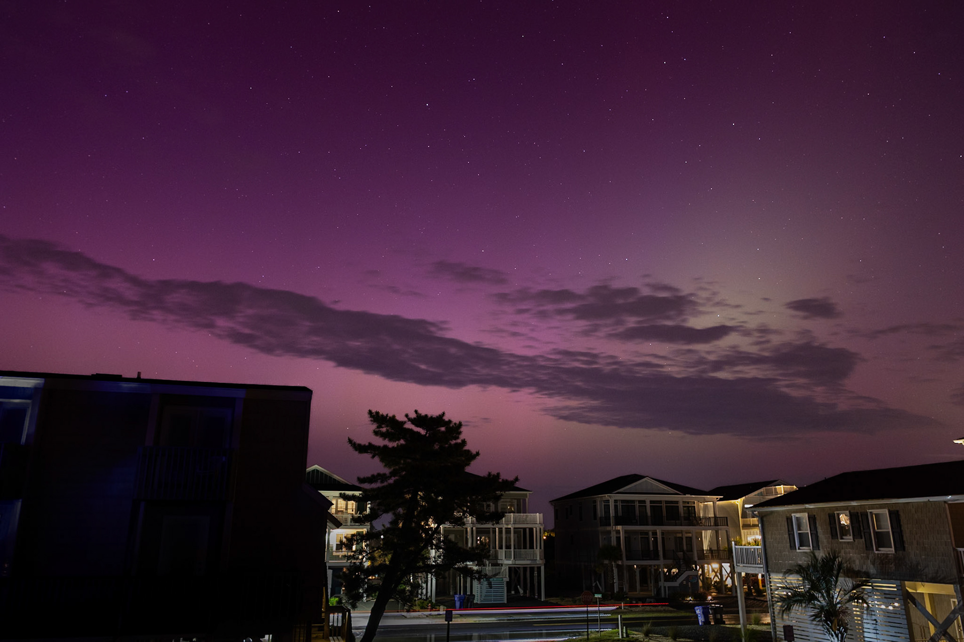 Northern Lights over Ocean Isle Beach 4